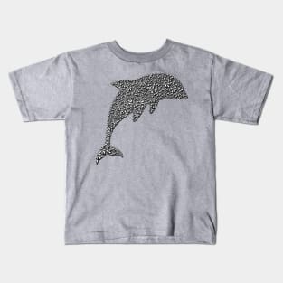 Metallic Dolphin Kids T-Shirt
